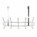 Adoored Double Hook Rack - 410mm x 140mm x 270mm - Steel - Chrome Finish - SuperSaverAU - view 1