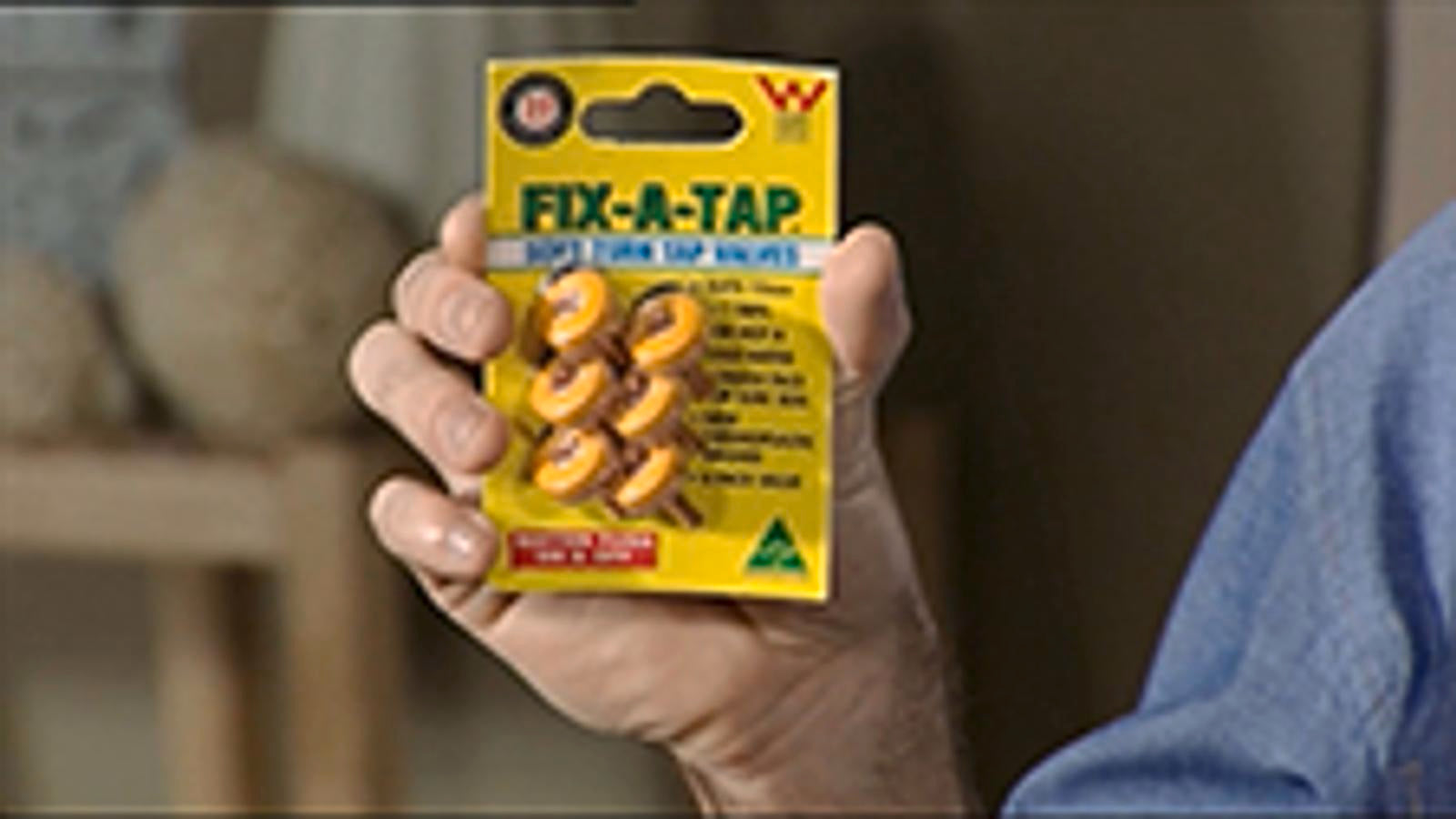 FIX-A-TAP 13mm 1/2" Soft Turn Tap Valve, Thermoplastic, 2 Pack