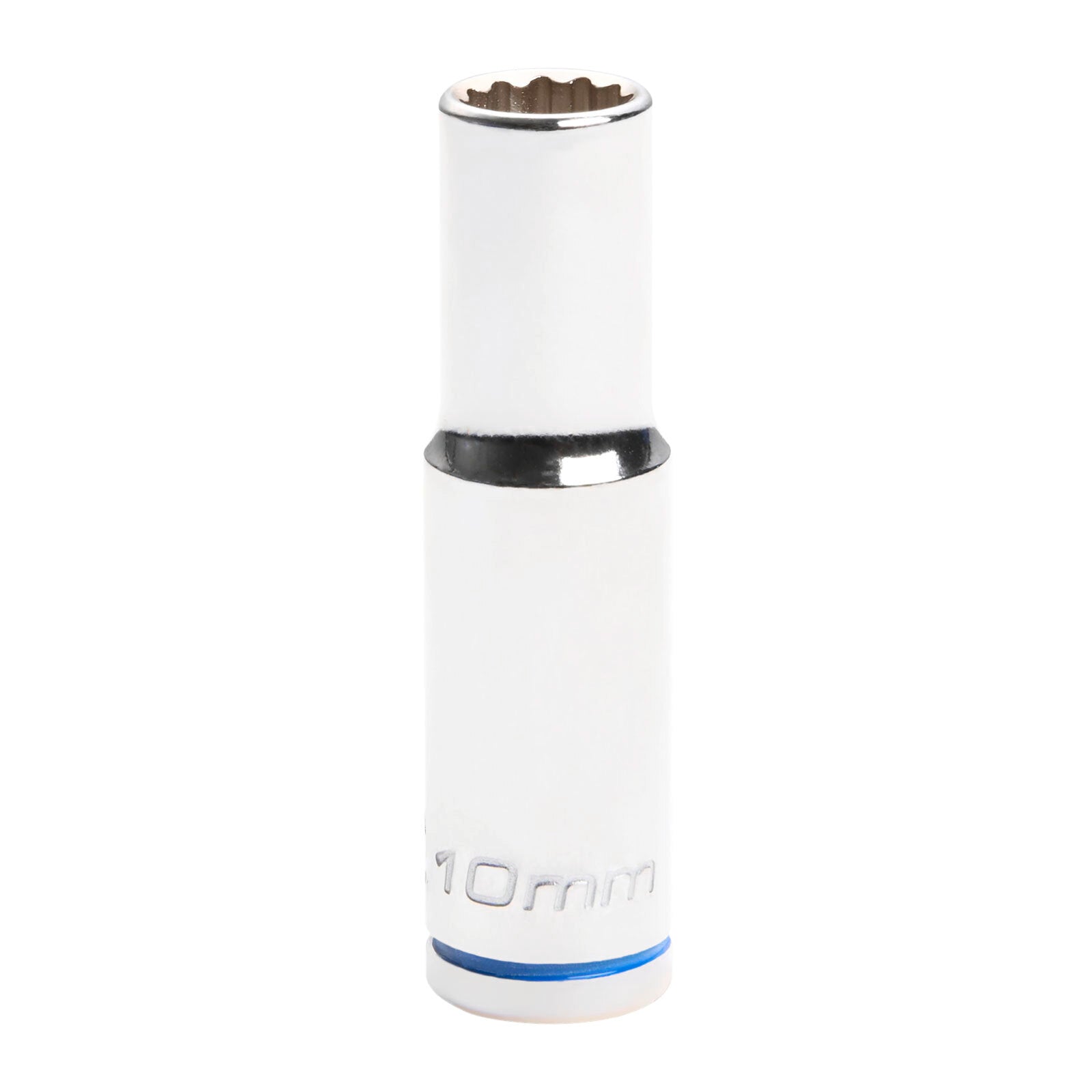 Kincrome 10mm 3/8" Square Drive Deep Socket, 6-Point Mirror Polish Chrome Vanadium