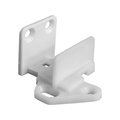 Rolltrak White Plastic Combination Floor & Architrave Door Guide