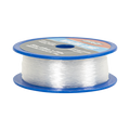 Grunt 0.6mm x 250m Nylon Fishing Line, Clear, Weather Resistant, 16kg Break Strength