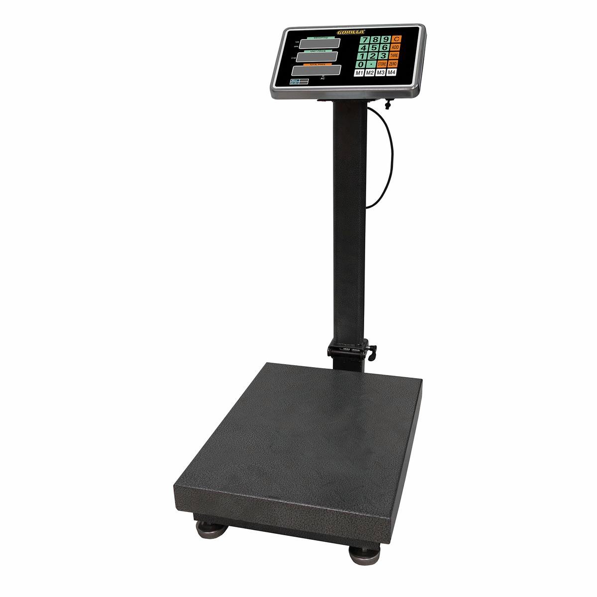 Gorilla Platform Scale 150kg Steel 50g Increments Easy To Use - SuperSaverAU - view 1