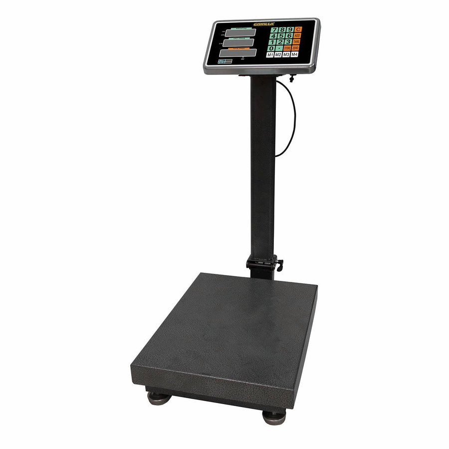 Gorilla Platform Scale 150kg Steel 50g Increments Easy To Use - SuperSaverAU - view 1