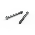 Zenith Hot Dip Galvanised Hex Head Bolts M16 x 200mm 12 Pack - SuperSaverAU - view 2
