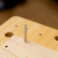 Taskmaster 44mm Nickel Plated Zinc Cam Connector and Bolt 8 Pack