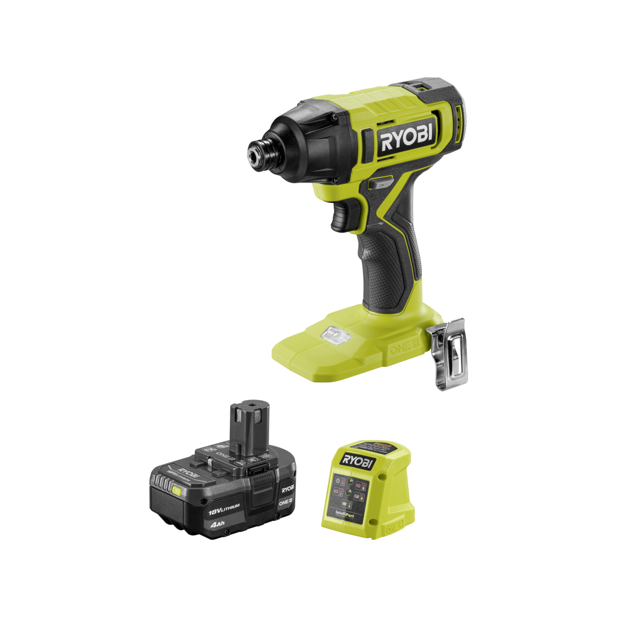 Ryobi 18V ONE+ Impact Driver All Rounder Kit R18ID24 - 4.0Ah Battery - 1.5A Charger - High Torque - LED Light - Quick-Change Collet - SuperSaverAU - view 1