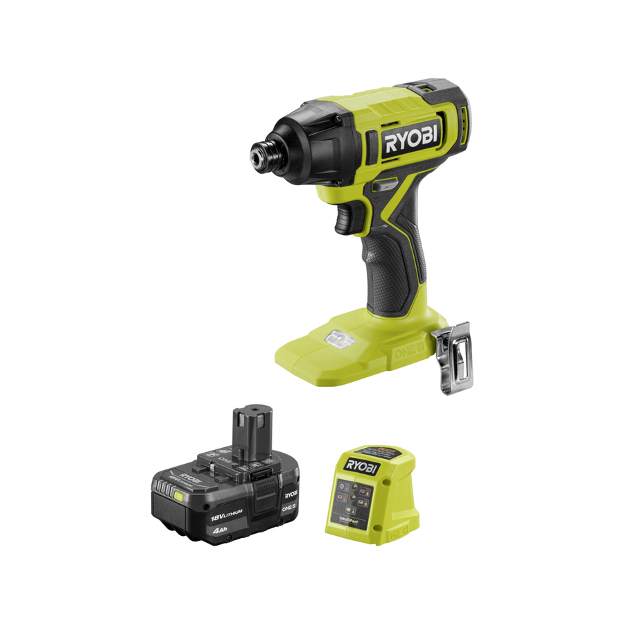 Ryobi 18V ONE+ Impact Driver All Rounder Kit R18ID24 - 4.0Ah Battery - 1.5A Charger - High Torque - LED Light - Quick-Change Collet - SuperSaverAU - view 1