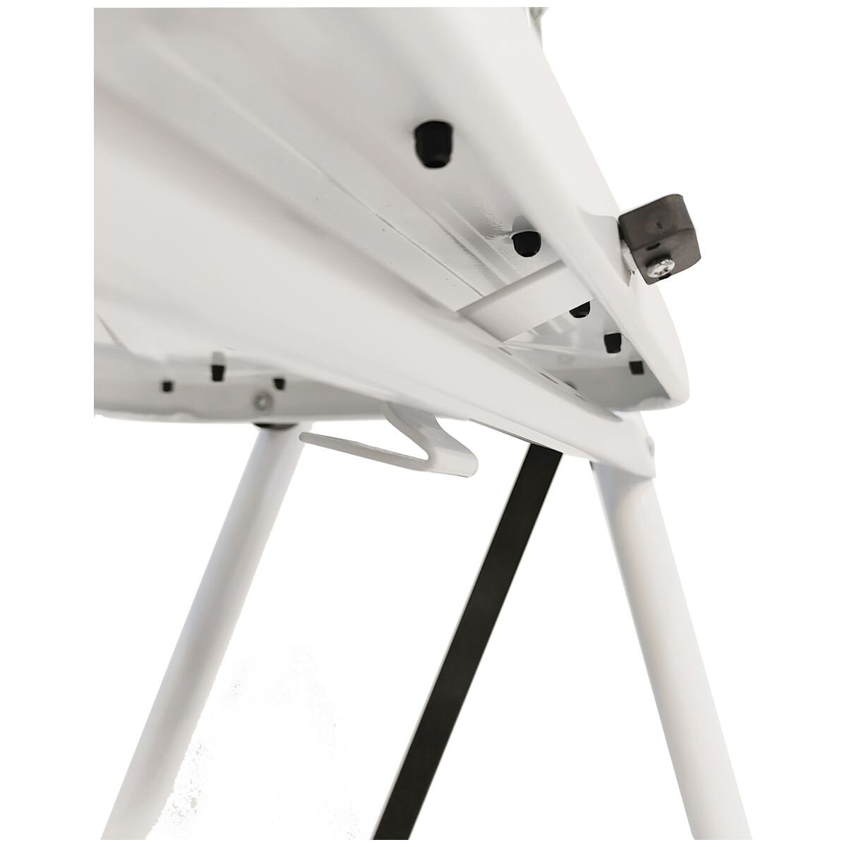 L.T. Williams 3 Step Ladder - White Powder Coated Steel - 150kg Load Capacity - 9756