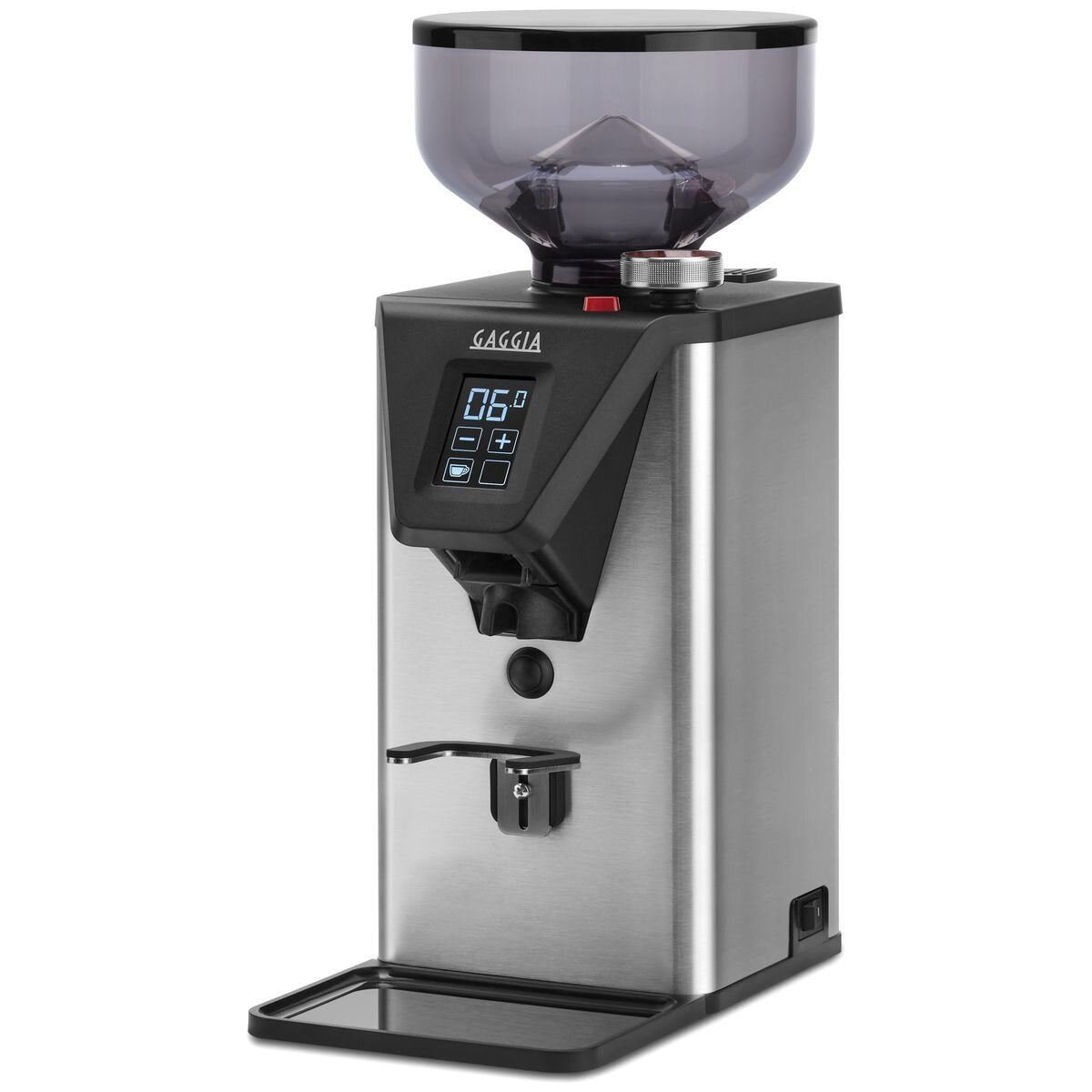 Gaggia Classic E24 Coffee Machine and MDF55 Grinder Bundle - Red - Anti-Clumping Grinder - DMGNCEVOREDBUN