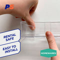 Permastik Clear Utility Caddy - 1kg Capacity - 45mm x 45mm x 163mm - SuperSaverAU - view 3