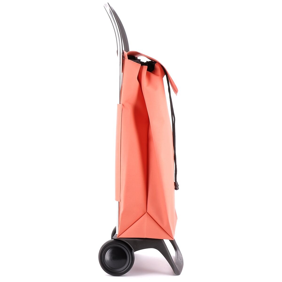 Rolser Jet LN Joy 2 wheel folding trolley - Coral pink - Lightweight aluminium chassis - R-JET001-1051