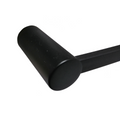 Barelli Matte Black Ambiente Single Toilet Roll Holder - 1 Roll - 90mm x 145mm - SuperSaverAU - view 3