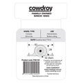Cowdroy White Nylon Sliding Door Sheave Pack - 2 Pack