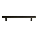 Taskmaster 160mm Matte Black Hollow T Steel Cabinet Handle