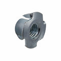 Everhang M10 x 100mm Zinc Plated Tee Nut and Bolt - Steel, 4 Pack