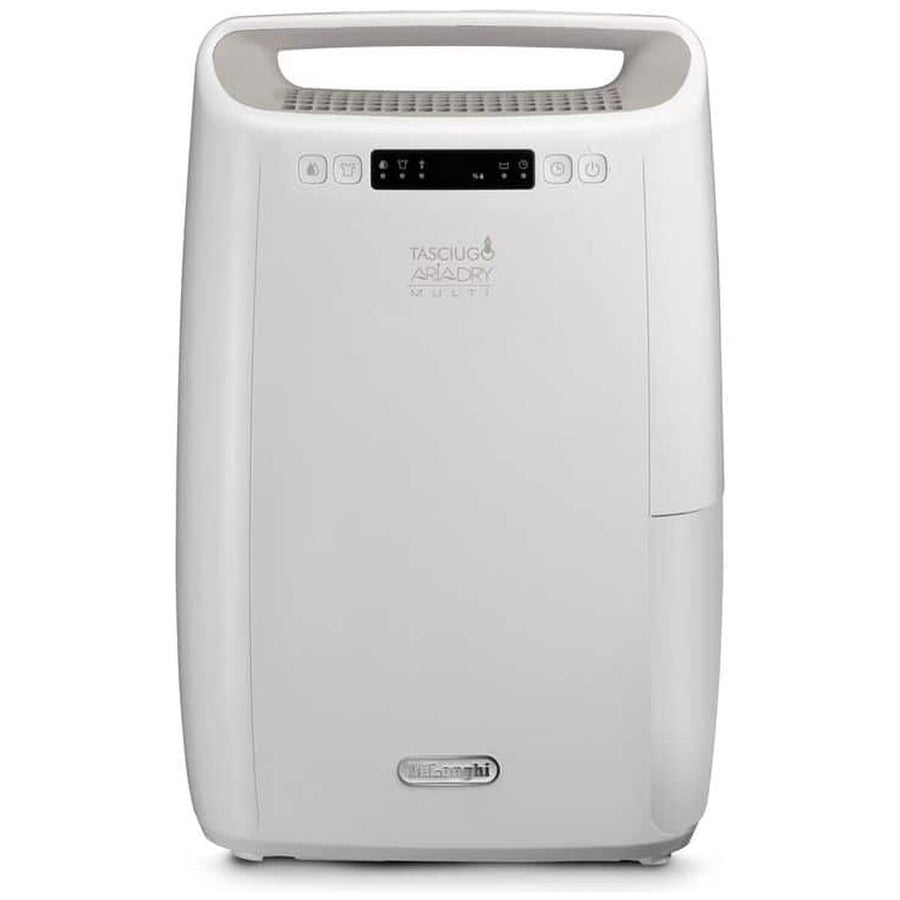 DeLonghi AriaDry Multi 14L Dehumidifier - 3-Action Filtration, Laundry Mode, Sensitive Choice - DEXD214RF