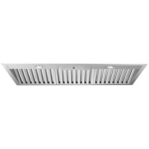 Schweigen 960mm Undermount BBQ Rangehood - 2500m³/h Extraction, Stainless Steel, LED Lighting - CLUM210