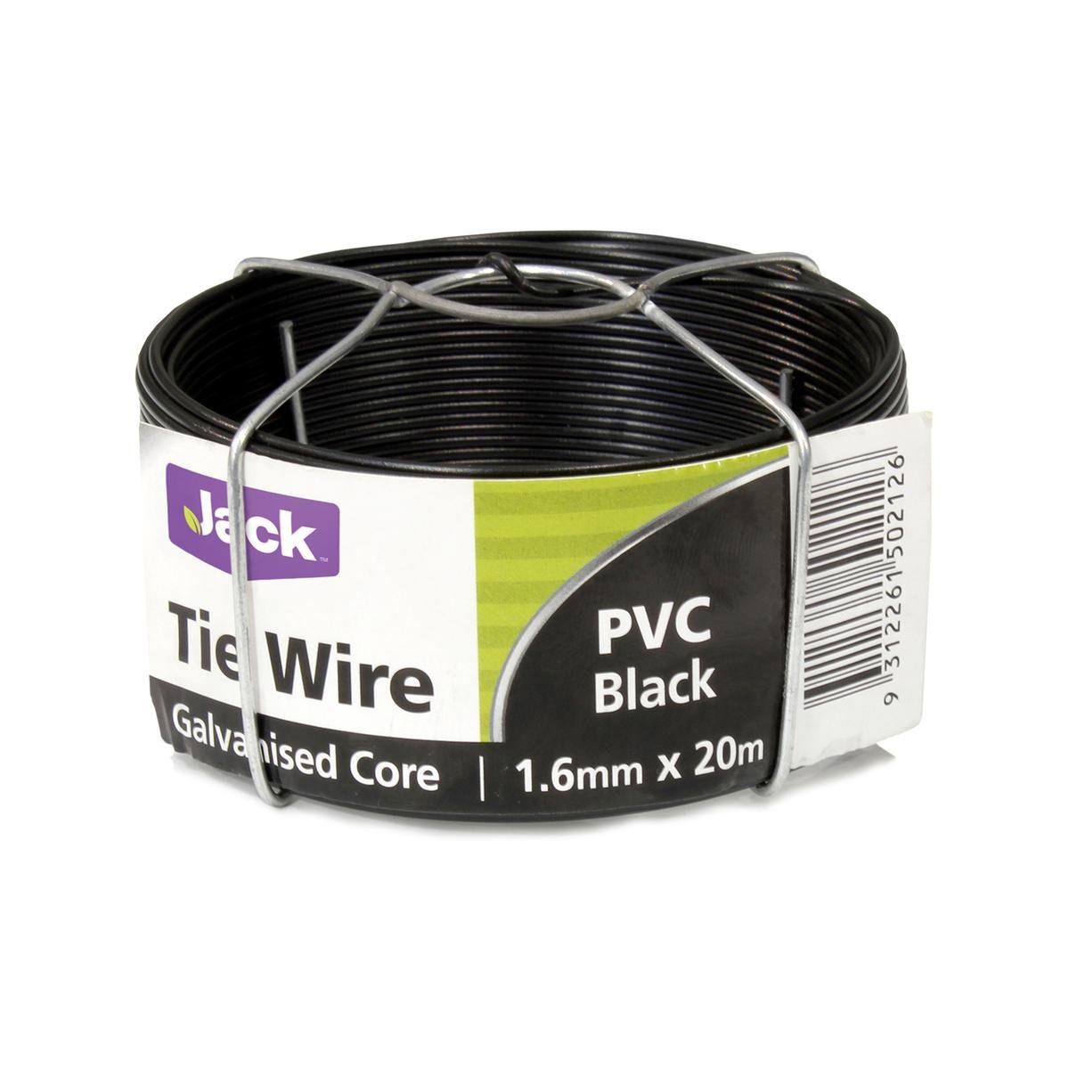 Jack PVC Coated Tie Wire - 1.6mm x 20m - Steel - Flexible Use - SuperSaverAU - view 1