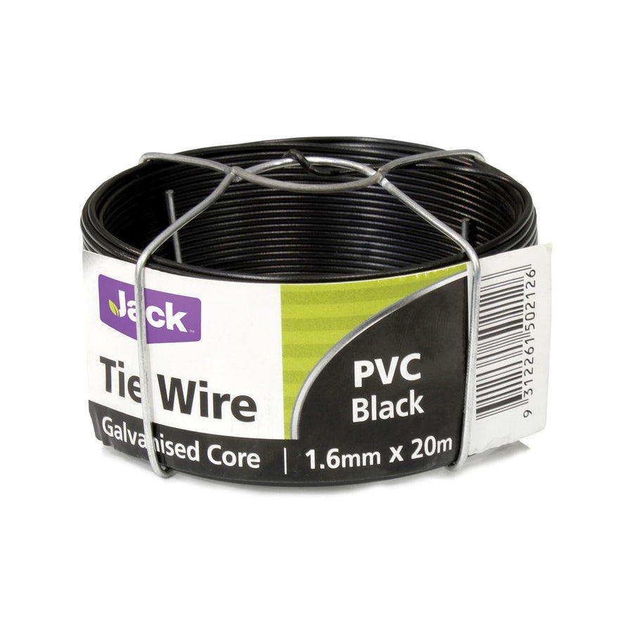 Jack PVC Coated Tie Wire - 1.6mm x 20m - Steel - Flexible Use - SuperSaverAU - view 1