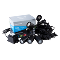Elluminate Bluetooth Spotlight Garden Kit 4 Pack - 5mm x 10mm x 6mm - Black - SuperSaverAU - view 1