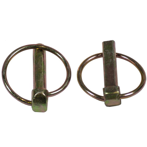 Goliath Lynch Pin Pair 9.5mm Brass Coated Steel Corrosion Resistant - SuperSaverAU - view 1