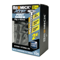 Bremick Xtp Post Screw 18g x 45mm Galv - 100 Pack - T40 Drive - Outdoor Use - SuperSaverAU - view 1