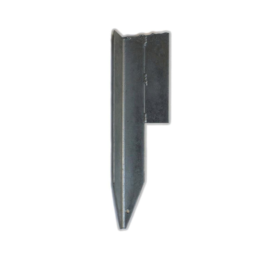 Maxi Metals 400mm Galvanised Steel Sleeper Peg Left Hand Durable Support - SuperSaverAU - view 1
