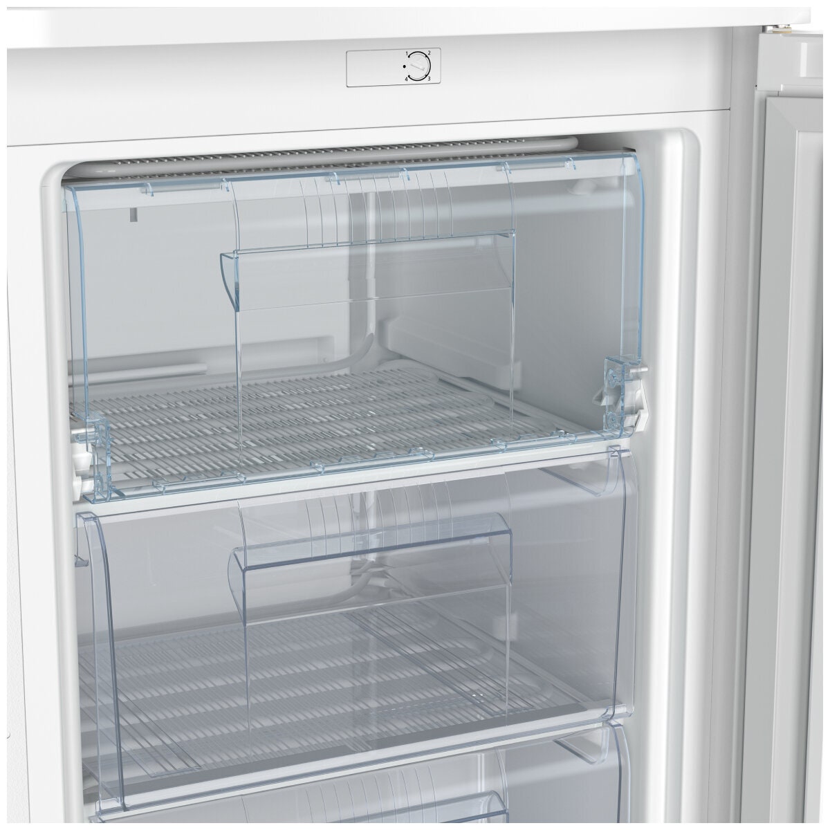 CHiQ 85L bar freezer - white, reversible door, 3.5 star energy rating, adjustable feet - CSF085DW