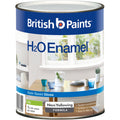 British Paints 1L Mid Base Gloss H2O Enamel Paint