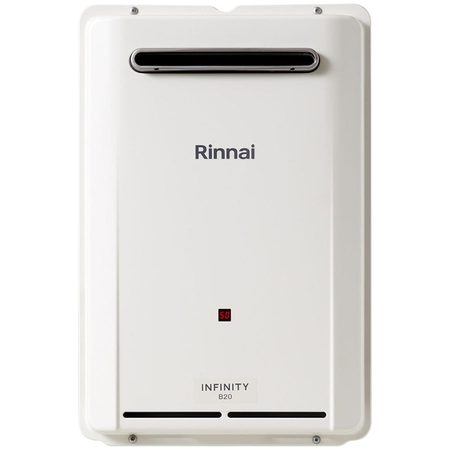 Rinnai Infinity 20 Natural Gas Continuous Flow Hot Water System - 60°C Preset - 20L/min - INF20N60B