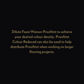 Feast Watson 1L Prooftint Colour Reducer Oil Based Clear