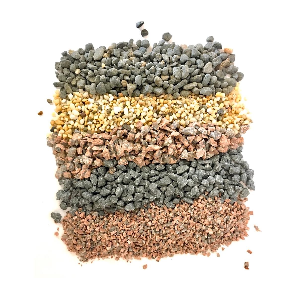 100ml Bonsai Top Dressing Pebbles - Stone - Assorted Colors - Moisture Retention - SuperSaverAU - view 1