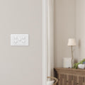 DETA Five Gang Switch 5 Gang 10A 240V White Polycarbonate Indoor 6105B
