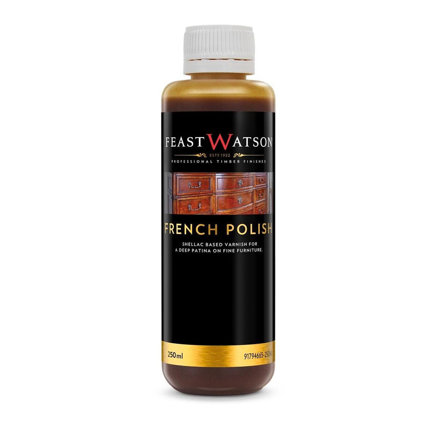 Feast Watson French Polish - 250ml - Shellac Based - High Gloss Finish - SuperSaverAU - view 1