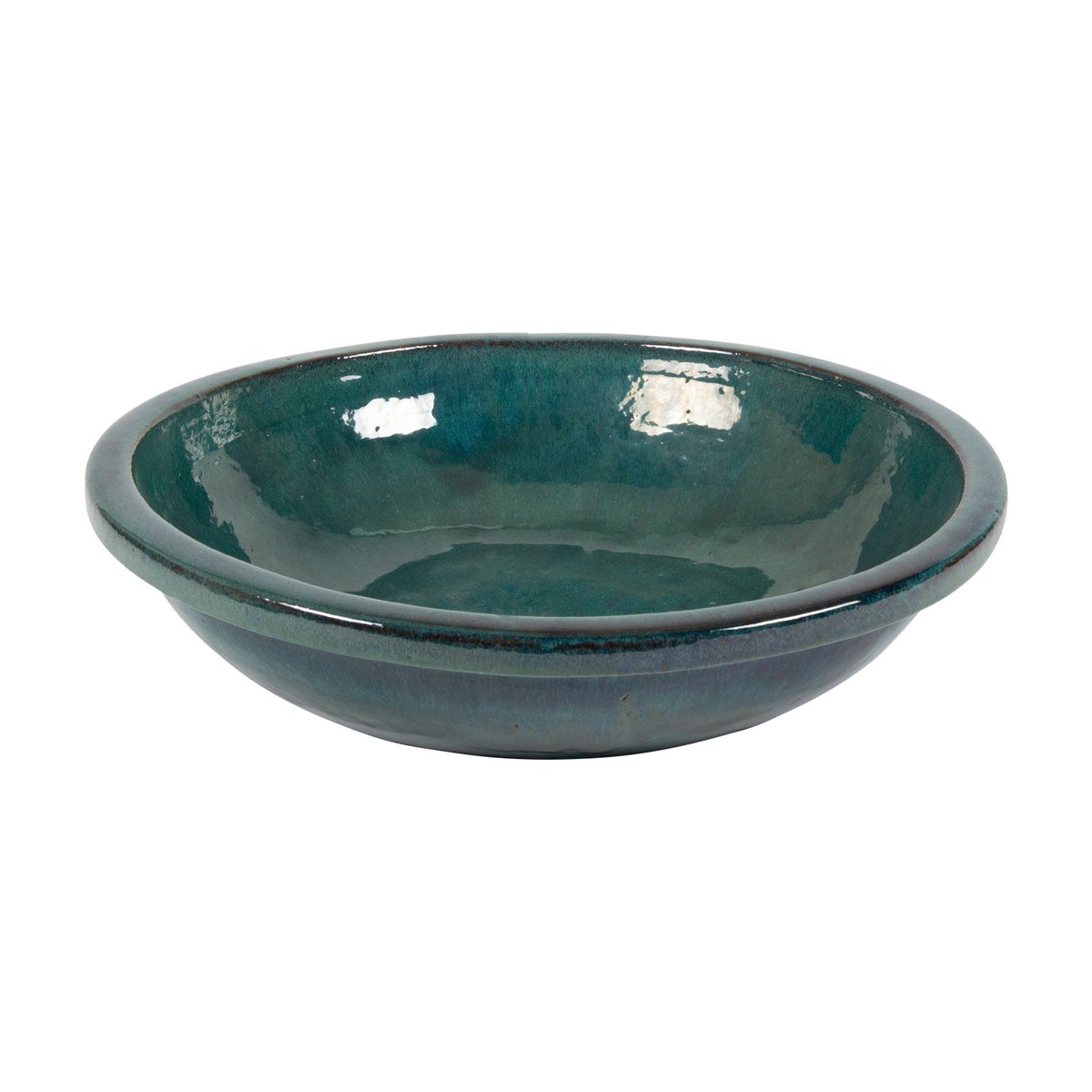Northcote Pottery Newport Water Bowl 50cm x 14cm Forrest Green - SuperSaverAU - view 2