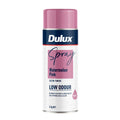 Dulux 310g Watermelon Pink Satin Low Odour Spray Paint, Fast Recoat