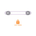 Perma Child Safety Extra Large Adhesive Flexi Locks - 4 Pack