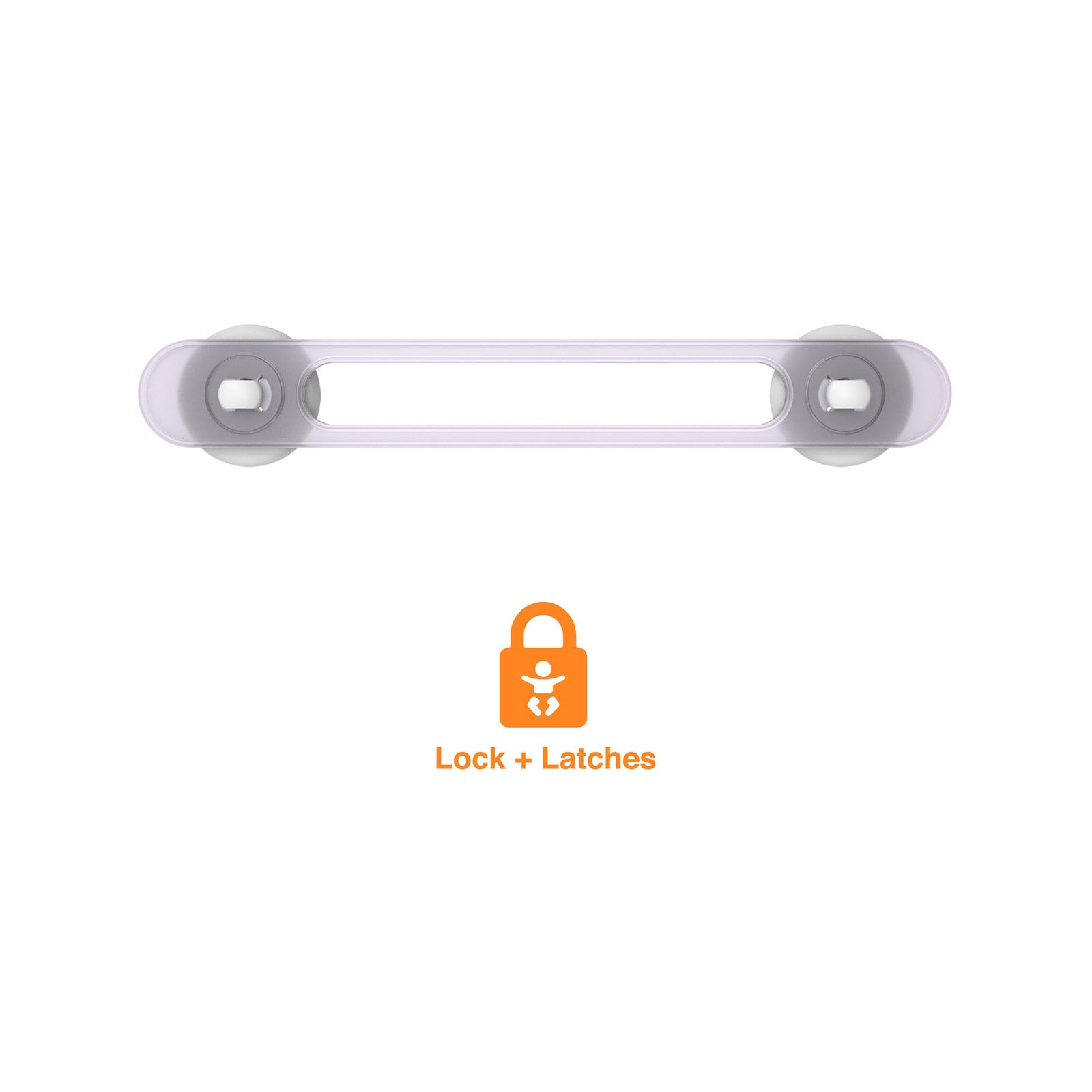 Perma Child Safety Extra Large Adhesive Flexi Locks - 4 Pack