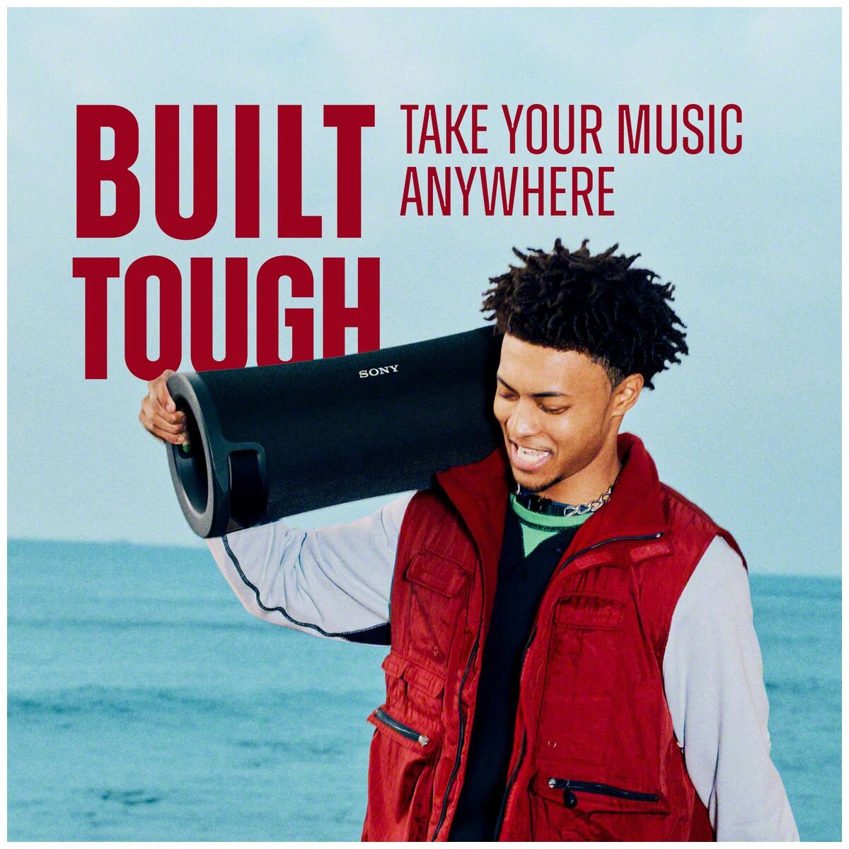 Sony ULT Field 7 wireless portable speaker - IP67, 30-hour battery, karaoke and guitar inputs - SRSULT70