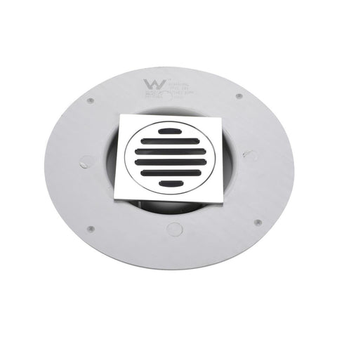 Kinetic Puddle Flange Kit - 80mm - PVC/Brass - Watermark Certified - SuperSaverAU - view 1