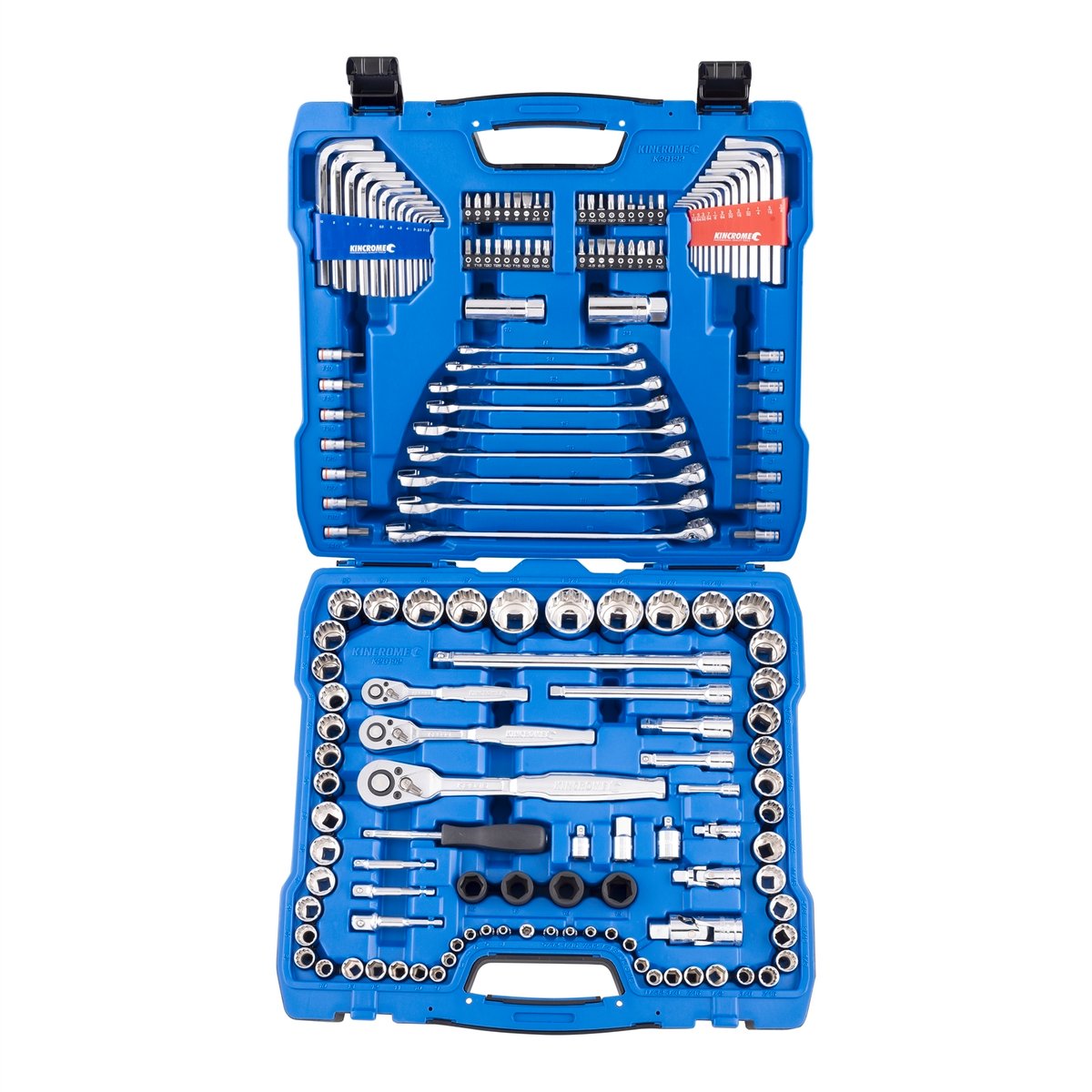 Kincrome Socket Set - 165 Piece - Chrome Vanadium Steel - Ratcheting