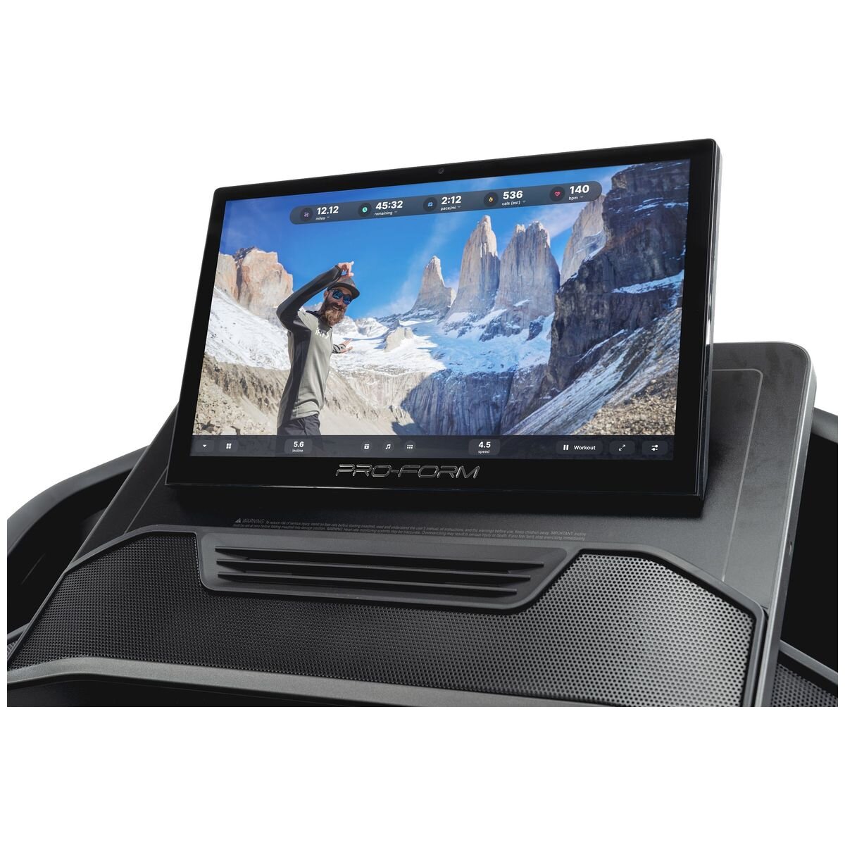 ProForm Carbon Pro 9000 Treadmill - 16 inch Touchscreen, 3.6 CHP Motor, CoolAire Fan - PFTL16925-INT