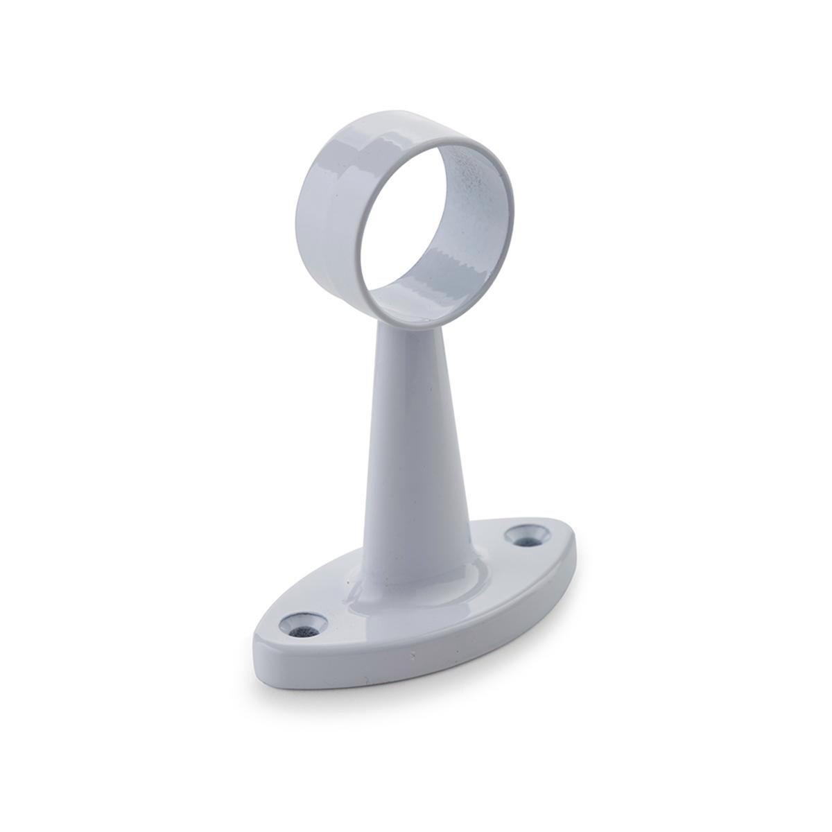 Sandleford 19mm Pillar Centre - Zinc Alloy - White Powder Coated - SuperSaverAU - view 1