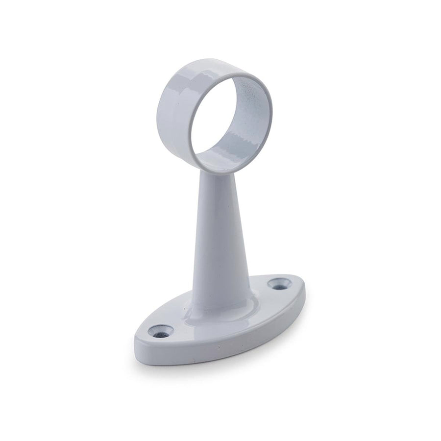 Sandleford 19mm Pillar Centre - Zinc Alloy - White Powder Coated - SuperSaverAU - view 1