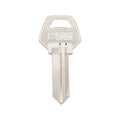 Ehi cb27r Silver Blank Key - Nickel Plated Brass - Key Cutting Service - SuperSaverAU - view 2