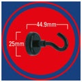 Arlec Magnetic Gutter Hooks - 25mm - Steel - Easy to Apply - SuperSaverAU - view 4