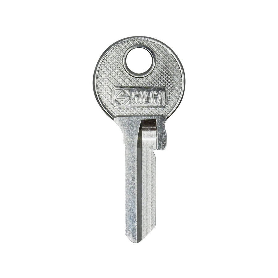 Ehi vi086 Silver Blank Key - Nickel Plated Brass - Key Duplication Solution - SuperSaverAU - view 1