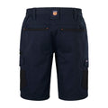 Citeco Navy Cotton Stretch Cargo Mid Shorts - 245gsm Twill, Size 102R