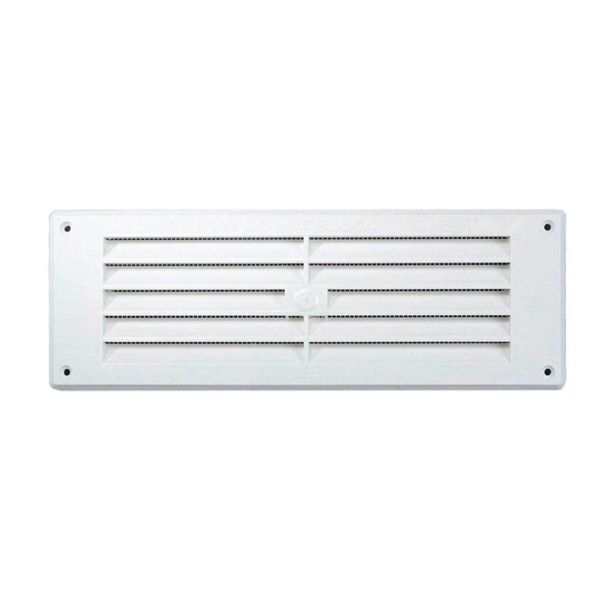 Haron Plastic Wall and Eave Vent 270 x 95mm Prevents Dampness - SuperSaverAU - view 1