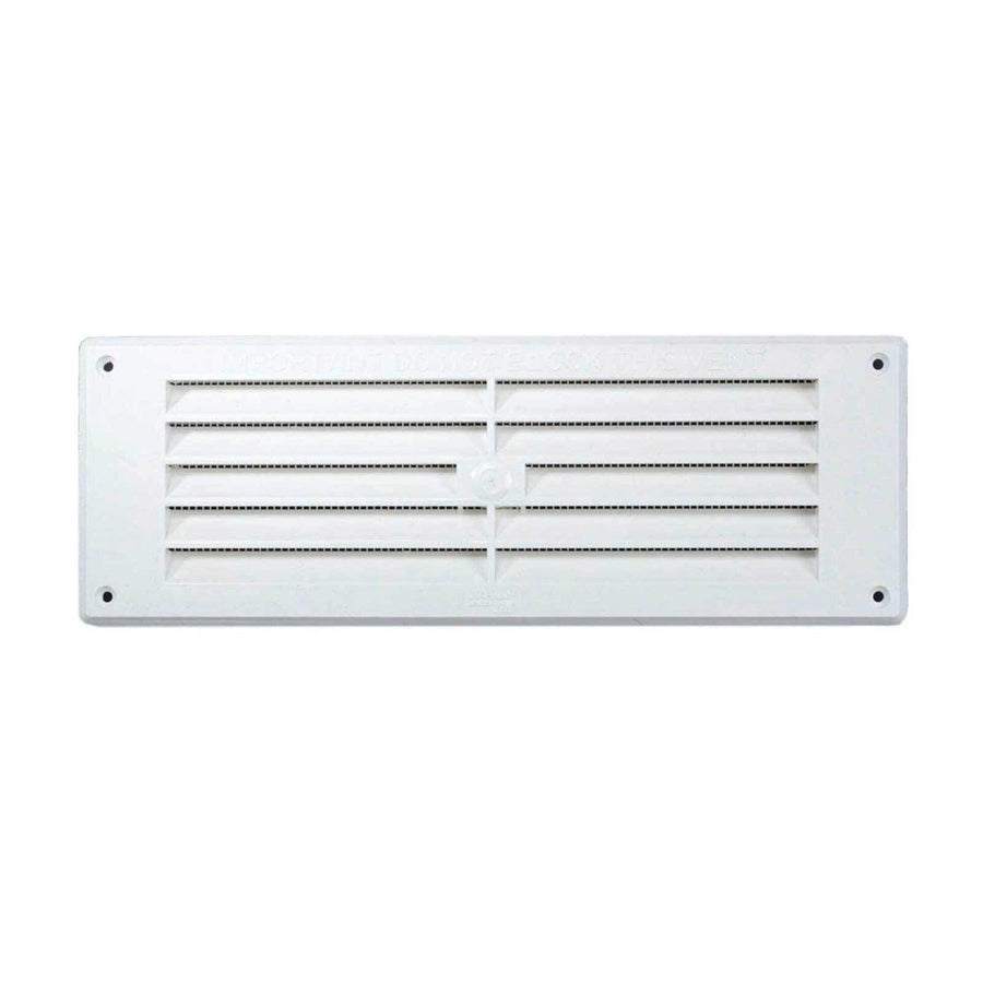 Haron Plastic Wall and Eave Vent 270 x 95mm Prevents Dampness - SuperSaverAU - view 1